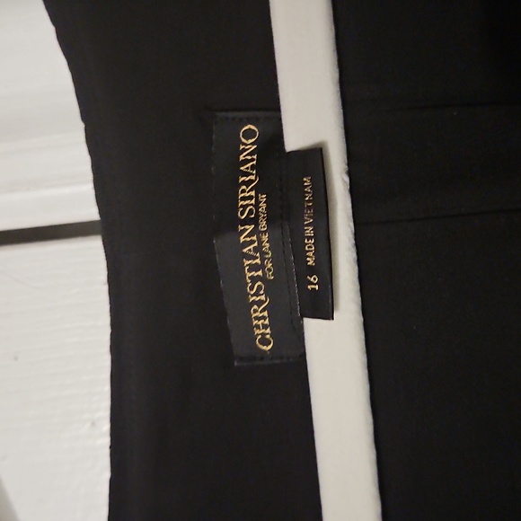 Christian Siriano Asymmetrical Black Dress - Picture 3 of 8